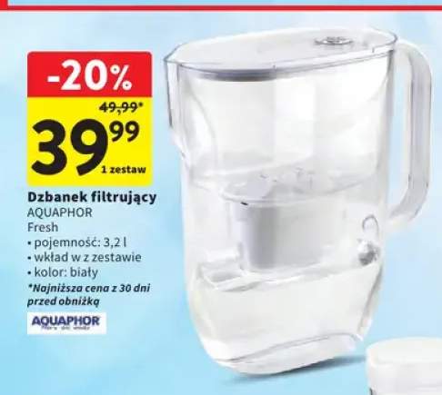 Dzbanek filtrujący Fresh AQUAPHOR 3,2 l