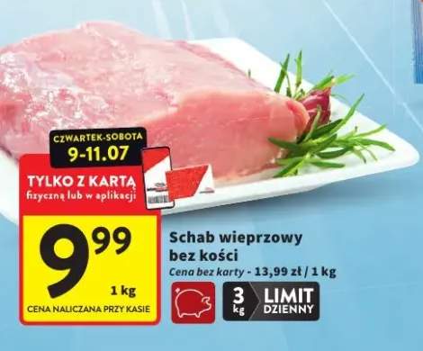 Schab wieprzowy bez kości