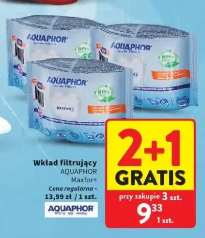 Wkład filtrujący Aquaphor Maxfor+