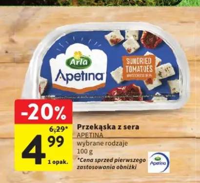 Przekąska z sera Apetina