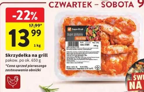 Skrzydełka na grill SuperDrob