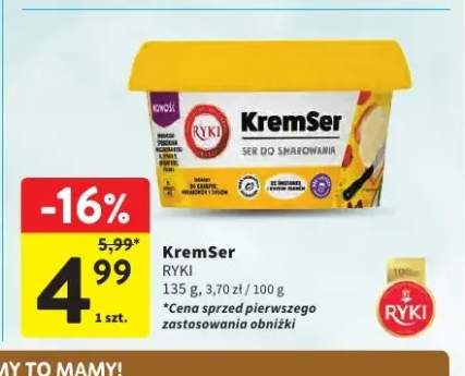 Serek do smarowania KremSer Ryki