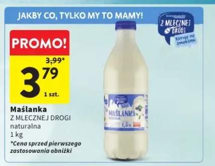 Maślanka Z Mlecznej Drogi naturalna