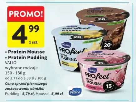Protein Pudding Valio ProFeel waniliowy +2 warianty