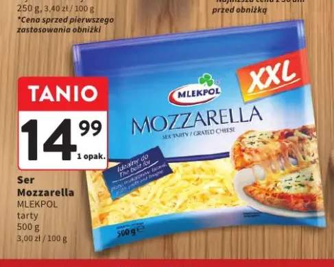 Ser Mozzarella Mlekpol tarty