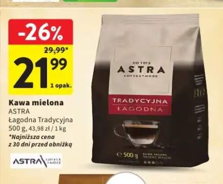 Kawa mielona Astra Łagodna Tradycyjna