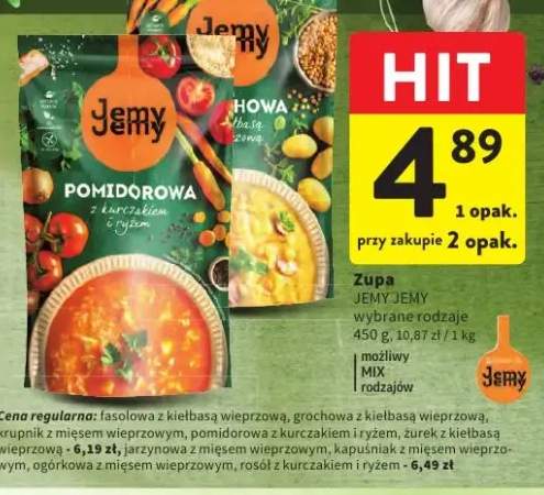 Zupa pomidorowa z kurczakiem i ryżem Jemy Jemy +8 wariantów