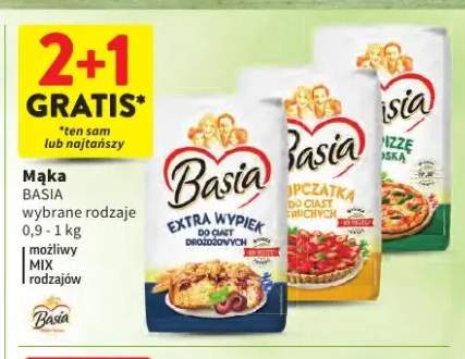 Mąka Basia Extra Wypiek +2 warianty