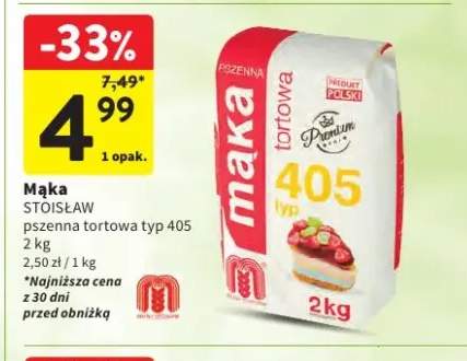 Mąka pszenna tortowa typ 405 Stoisław