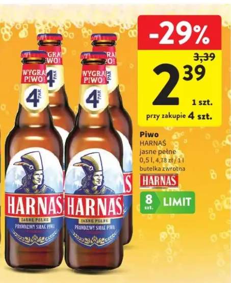 Piwo Harnaś jasne pełne