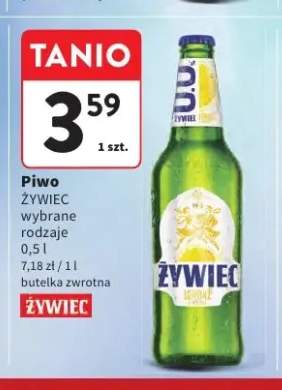 Piwo bezalkoholowe Żywiec Lemon