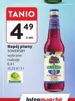 Napój piwny bezalkoholowy Somersby Blackcurrant & Lime