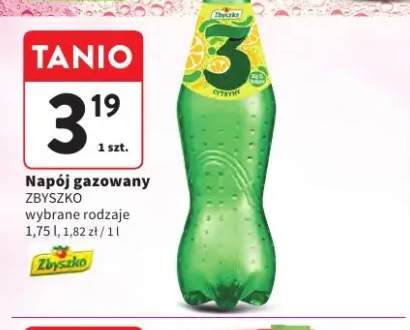 Napój gazowany Zbyszko 3 Cytryny