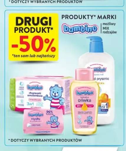 Żel pod prysznic dla dzieci Bambino +4 warianty