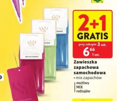 Zawieszka zapachowa samochodowa