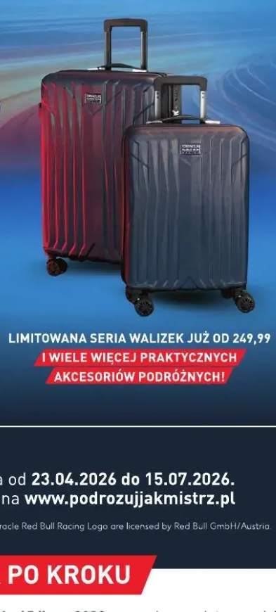 Walizka podróżna Oracle Red Bull Racing