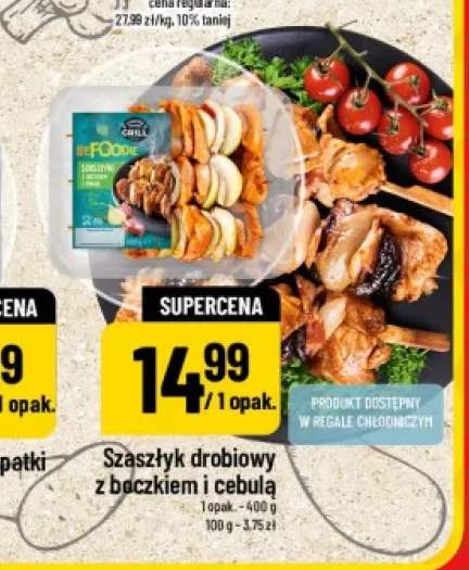 szaszłyk drobiowy grillowy