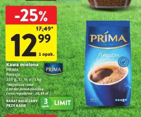 Kawa mielona Prima Finezja