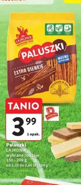 Paluszki ekstra cienkie Lajkonik
