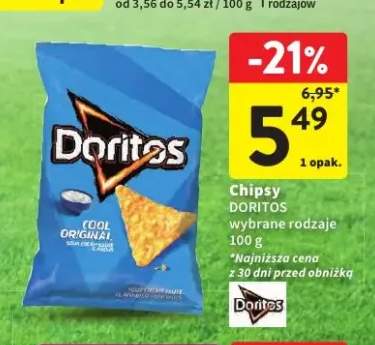 Chipsy Doritos Cool Original