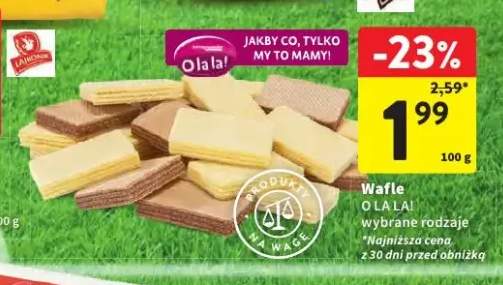 Wafle na wagę O la la!