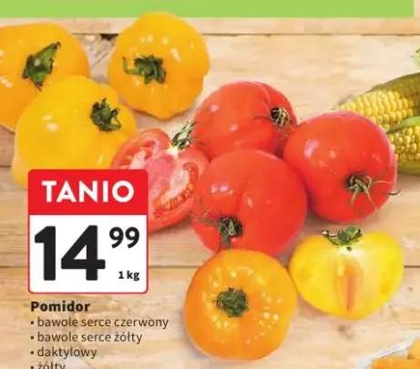 Pomidor bawole serce czerwony luz +3 warianty