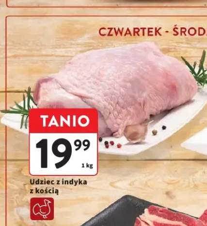 Udziec z indyka z kością