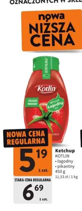 Ketchup Kotlin łagodny +1 wariant
