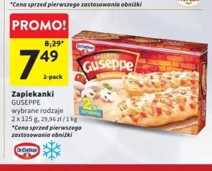 Zapiekanki z pieczarkami Guseppe 2-pak