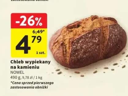 Chleb wypiekany na kamieniu Nowel