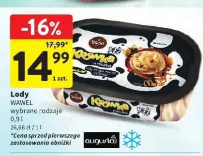 Lody Wawel Krówka mleczna