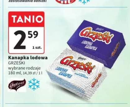 Kanapka lodowa Grześki +1 wariant
