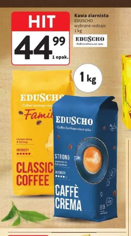 Kawa ziarnista Eduscho Classic Coffee