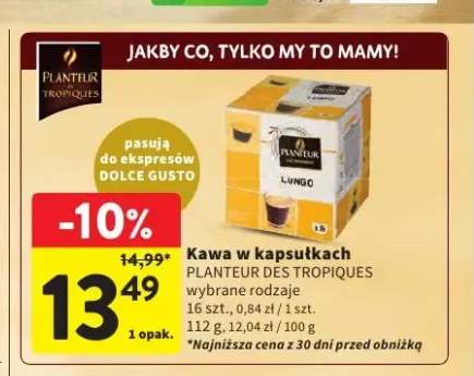 Kawa w kapsułkach Planteur des Tropiques Lungo