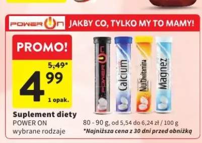 Suplement diety Calcium Power On +2 warianty