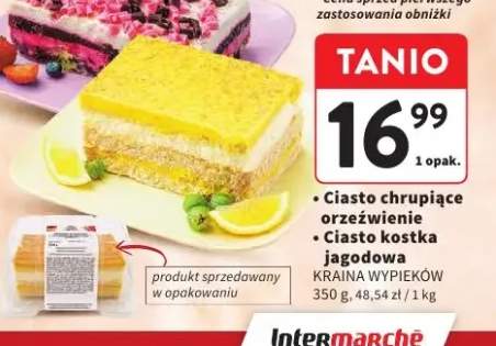 Ciasto chrupiące orzeźwienie Kraina Wypieków +1 wariant