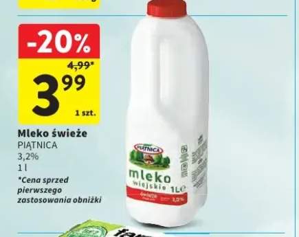 Mleko świeże Piątnica 3,2%