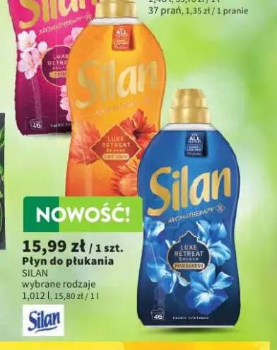 Płyn do płukania Silan Aromatherapy +2 warianty