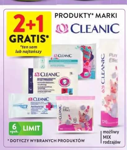 Produkty marki Cleanic +2 warianty