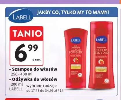 Szampon do włosów Labell Color For Ever +1 wariant