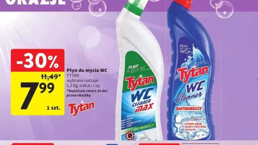 Płyn do mycia WC Tytan
