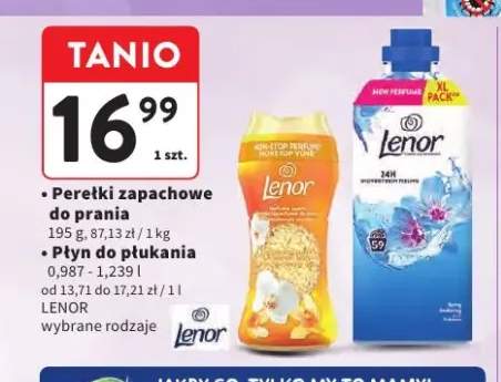 Perełki zapachowe do prania Lenor