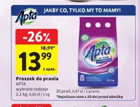 Proszek do prania Apta