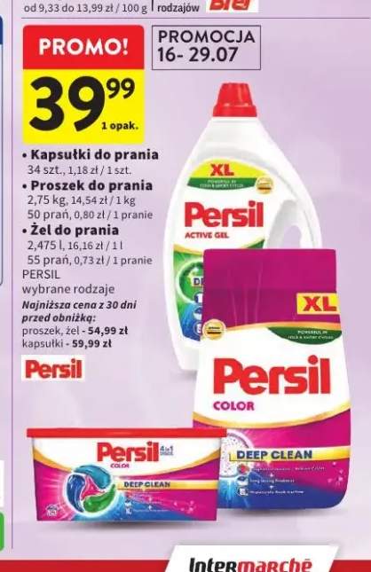 Kapsułki do prania Persil +2 warianty