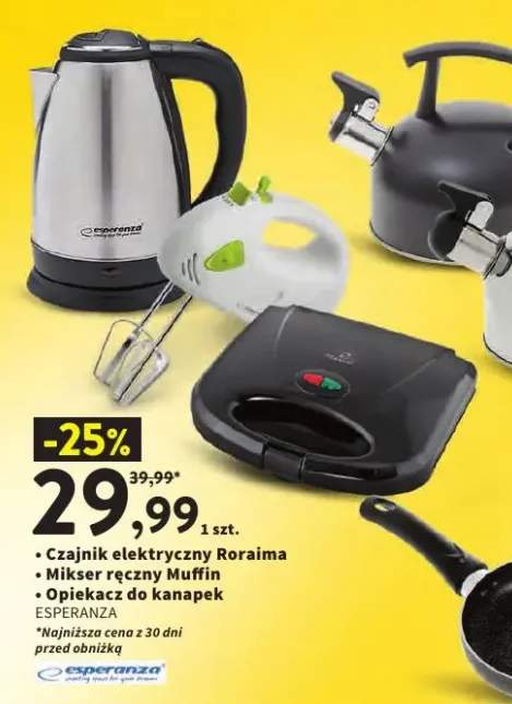 Czajnik elektryczny Esperanza Roraima +1 wariant
