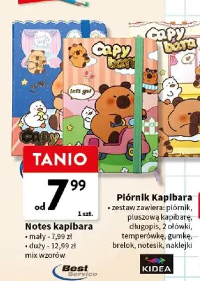 Notes kapibara duży Best Service