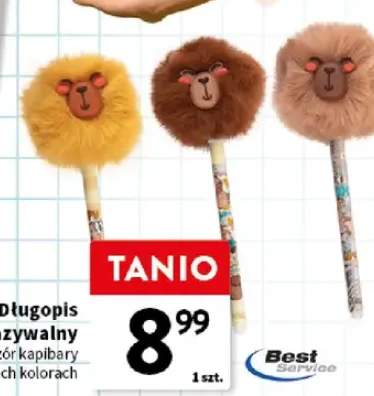 Długopis wymazywalny wzór kapibary Best Service