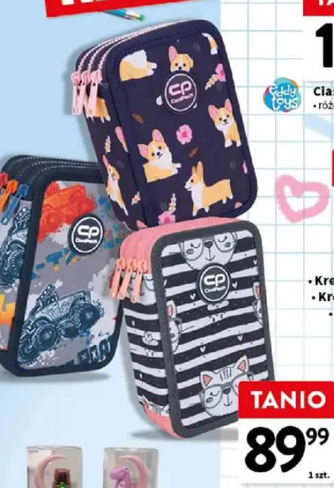 Piórnik jumper potrójny z wyposażeniem CoolPack