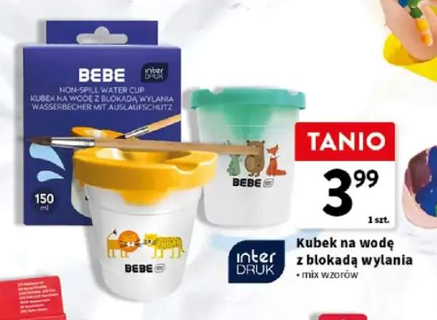 Kubek na wodę z blokadą wylania BEBE 150 ml