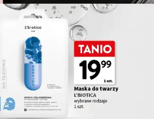 Maska kolagenowa do twarzy L'biotica